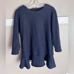 Elegant Navy Blue Women's Sweater